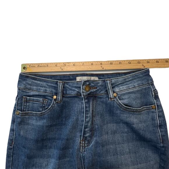 Love SOHO Women’s Bootcut Jeans Size 9 (28x29.5) Light Acid Wash Stretch - Picture 4 of 7